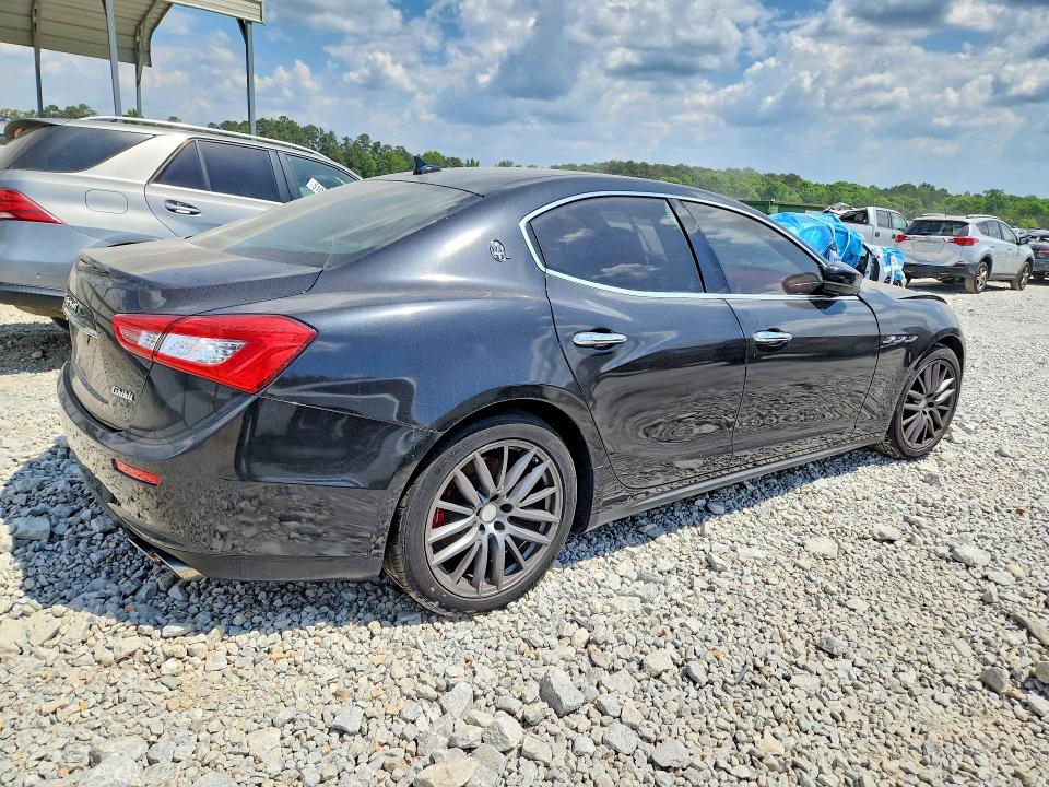 2017 Maserati Ghibli მანქანა იყიდება აუქციონზე, vin: ZAM57XSL4H1257181, აუქციონის ნომერი: 48823306