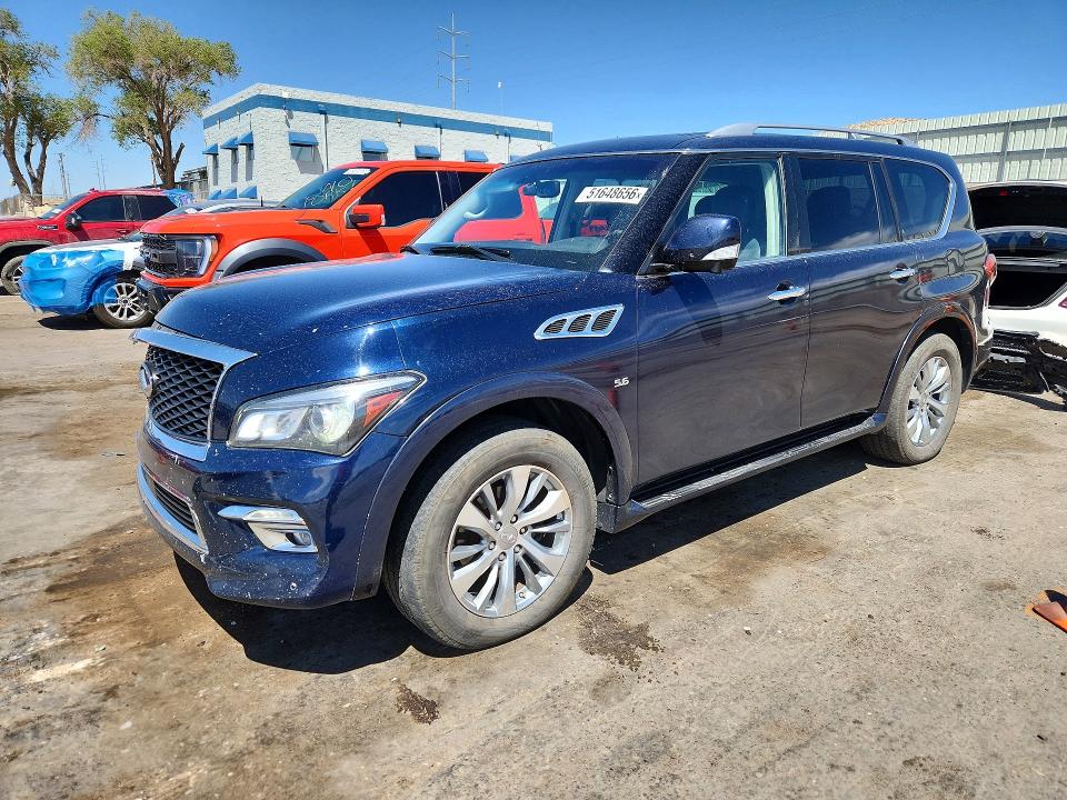 Продажа на аукционе авто 2017 Infiniti Qx80, vin: JN8AZ2NF7H9647476, номер лота: 51648656