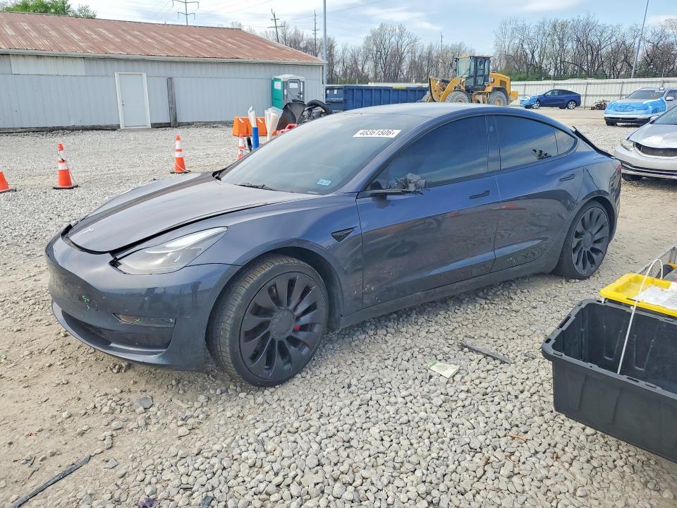 48361506 :رقم المزاد ، 5YJ3E1EC1PF633464 vin ، 2023 Tesla Model 3 مزاد بيع