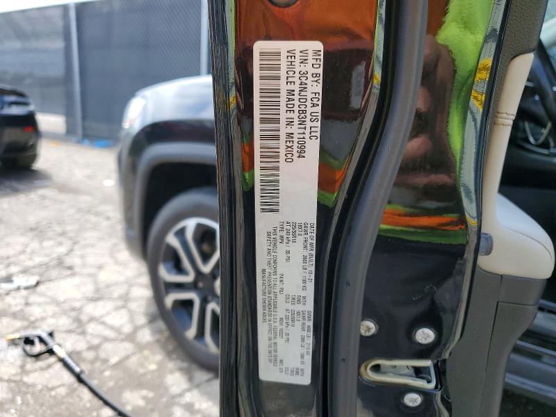 50060056 :رقم المزاد ، 3C4NJDCB3NT110994 vin ، 2022 Jeep Compass مزاد بيع