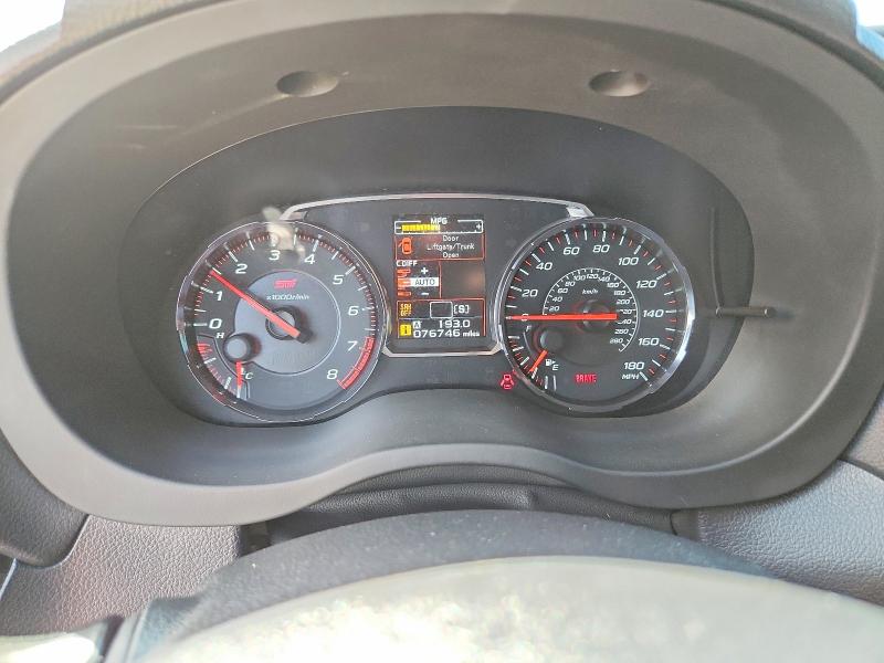 Aukcja sprzedaży 2018 Subaru Wrx, vin: JF1VA2M67J9821905, numer aukcji: 50110706
