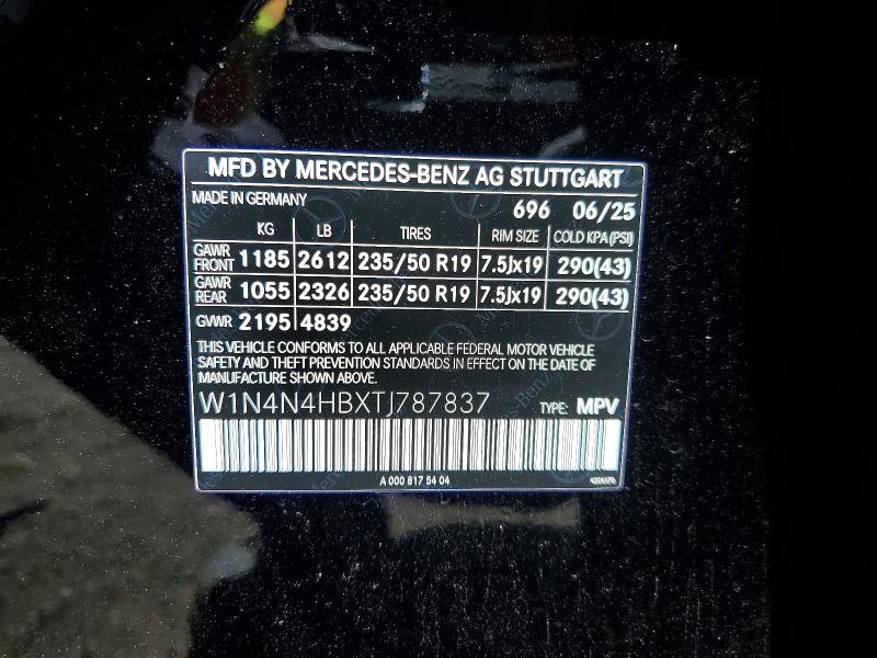 Aukcja sprzedaży 2026 Mercedes-benz Gla, vin: W1N4N4HBXTJ787837, numer aukcji: 49668206