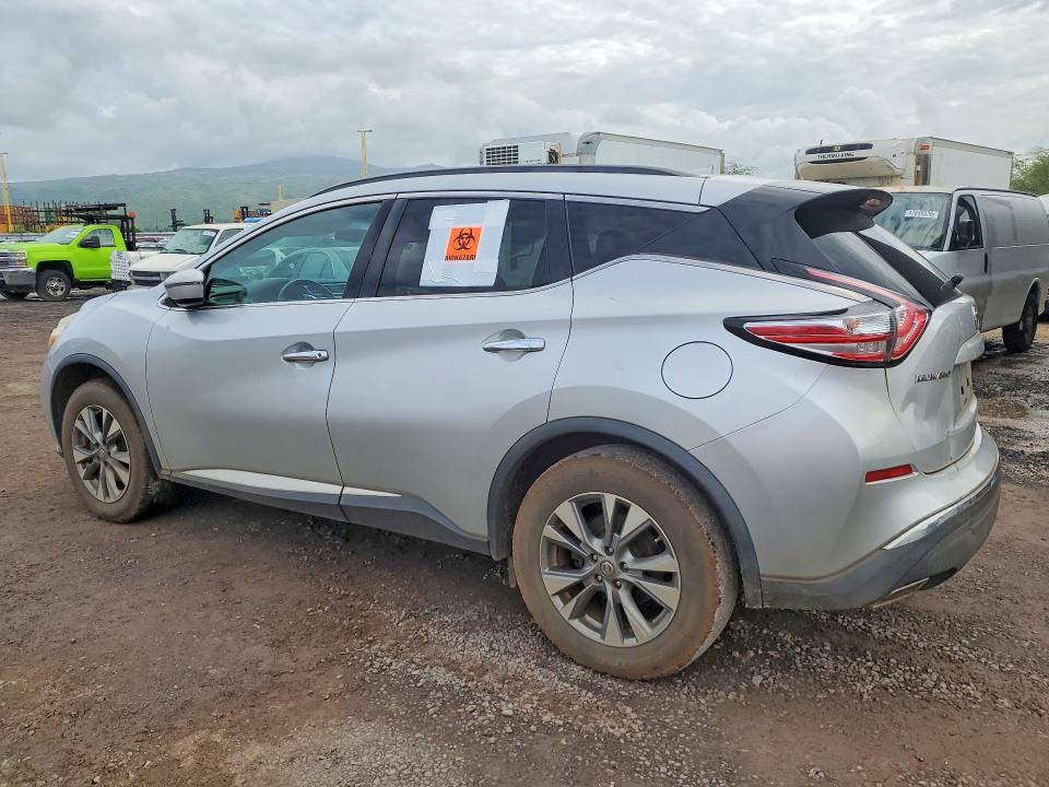 2016 Nissan Murano მანქანა იყიდება აუქციონზე, vin: 5N1AZ2MG8GN117282, აუქციონის ნომერი: 47795346