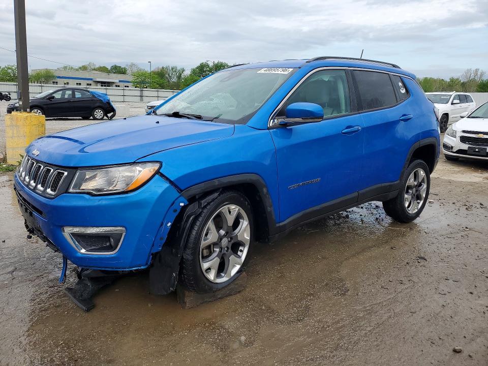 2021 Jeep Compass მანქანა იყიდება აუქციონზე, vin: 3C4NJCCB7MT526457, აუქციონის ნომერი: 48695796