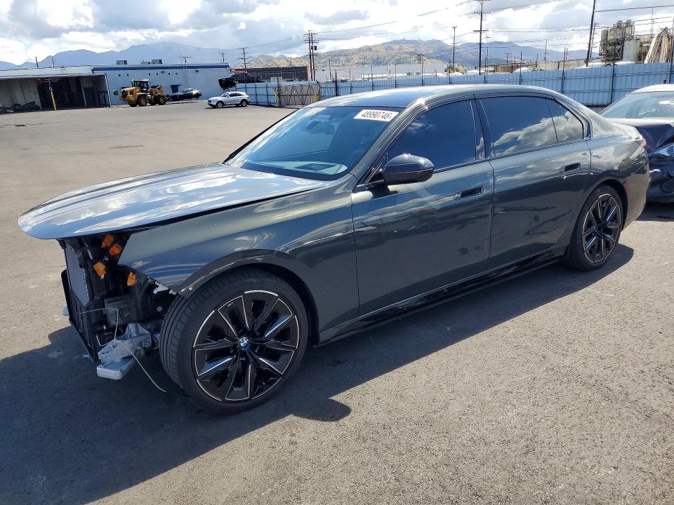 48990746 :رقم المزاد ، WBY43EJ09RCR87485 vin ، 2024 Bmw I7 مزاد بيع