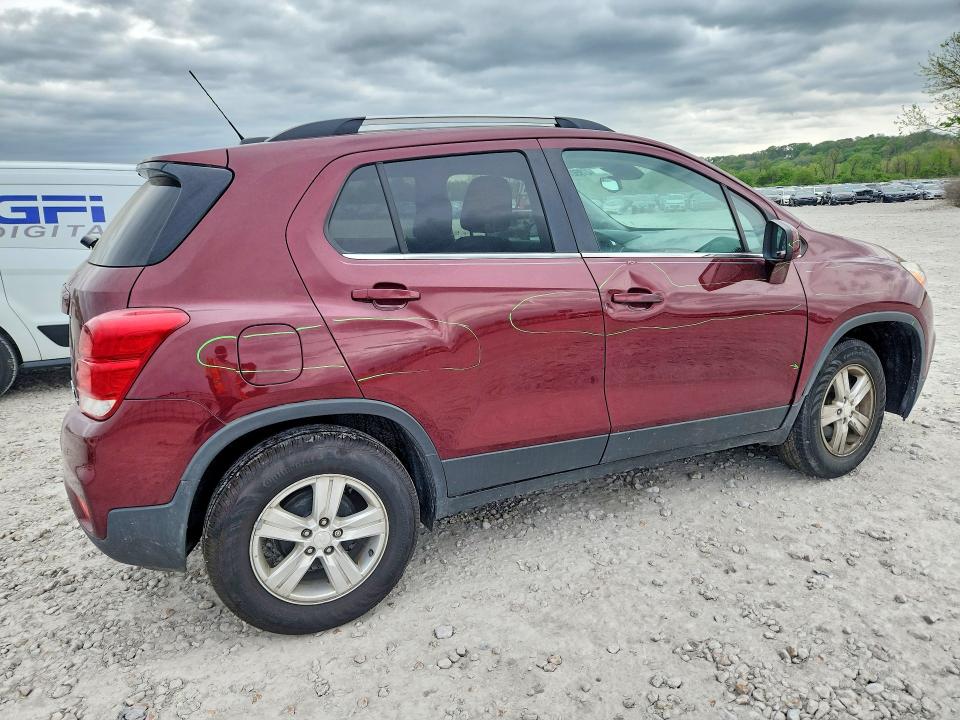 2017 Chevrolet Trax მანქანა იყიდება აუქციონზე, vin: 3GNCJLSB6HL227502, აუქციონის ნომერი: 49952706