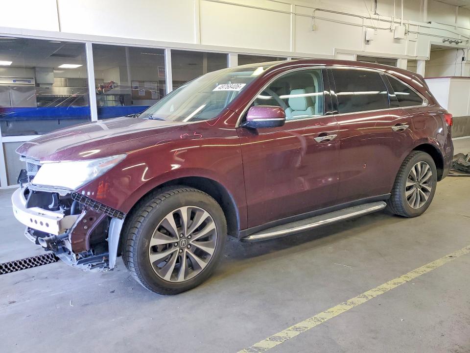 Aukcja sprzedaży 2016 Acura Mdx, vin: 5FRYD4H41GB019107, numer aukcji: 49768406