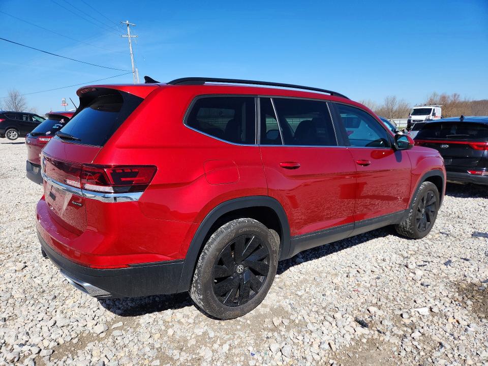 49105646 :رقم المزاد ، 1V2HR2CA6RC614764 vin ، 2024 Volkswagen Atlas مزاد بيع