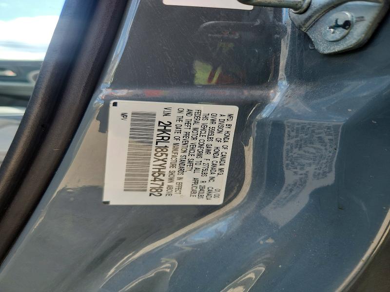 Aukcja sprzedaży 2000 Honda Odyssey, vin: 2HKRL185XYH547182, numer aukcji: 52031396