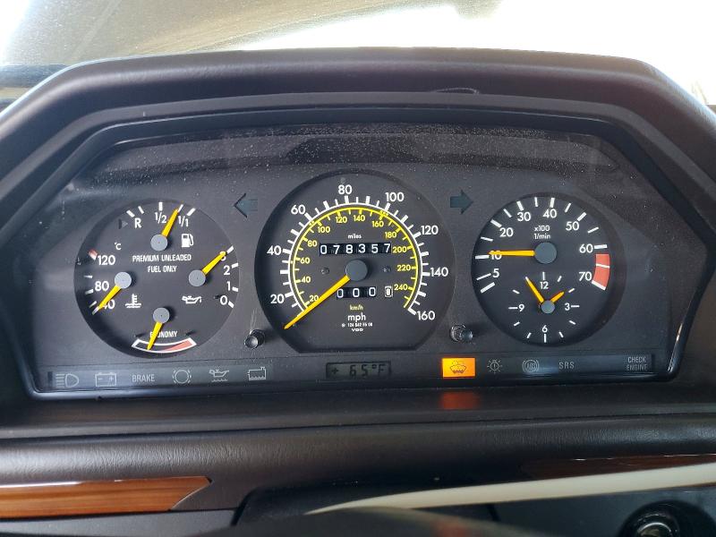 49094746 :رقم المزاد ، WDBEA26D5LB281082 vin ، 1990 Mercedes Benz 300 مزاد بيع