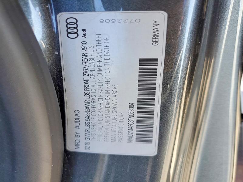 Продажа на аукционе авто 2015 Audi A7, vin: WAU2MAFC8FN063084, номер лота: 47102016
