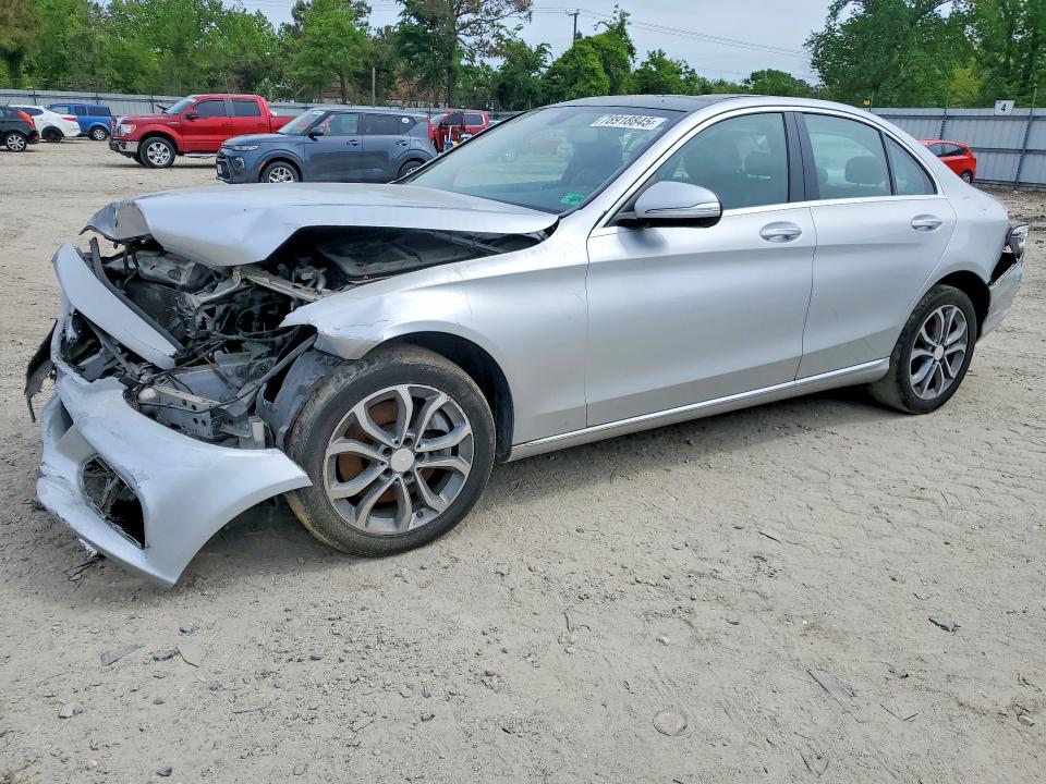 Auction sale of the 2015 Mercedes Benz C, vin: 55SWF4KB7FU005798, lot number: 78918845