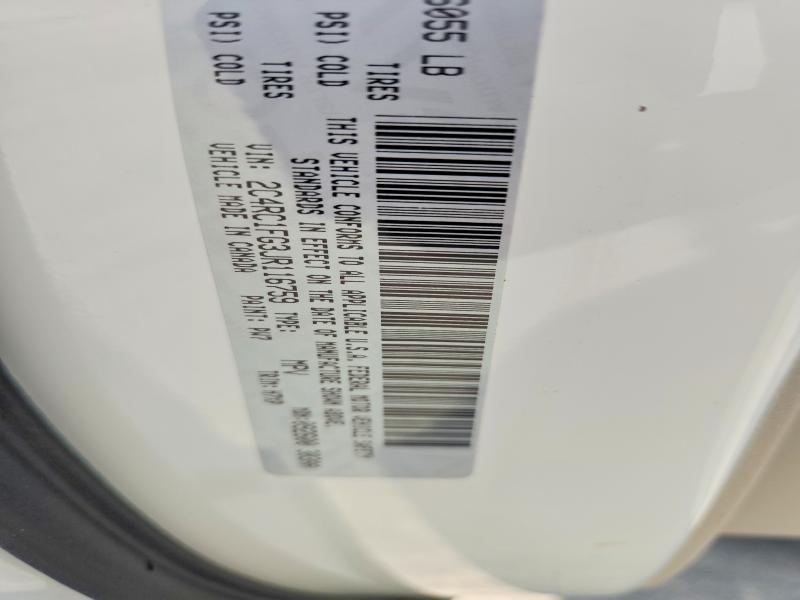 51716586 :رقم المزاد ، 2C4RC1FG3JR116759 vin ، 2018 Chrysler Pacifica مزاد بيع