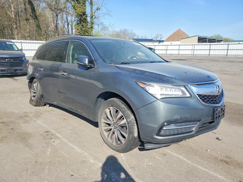 Продажа на аукционе авто 2016 Acura Mdx, vin: 5FRYD4H40GB041292, номер лота: 48895176