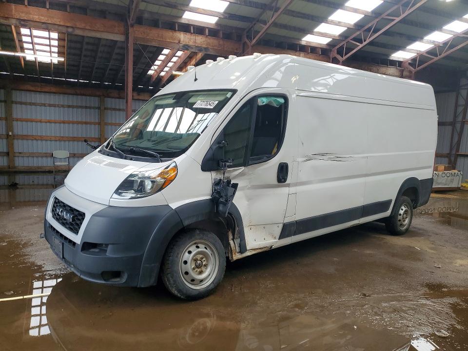 77276545 :رقم المزاد ، 3C6LRVDG5ME552413 vin ، 2021 Ram Promaster 2500 مزاد بيع