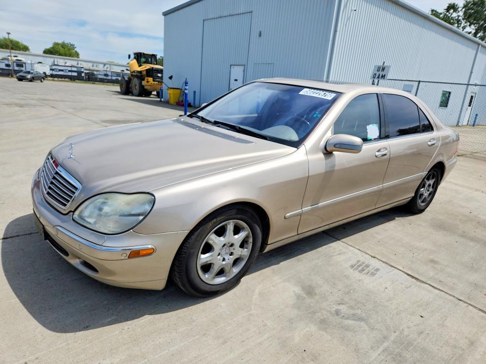 Aukcja sprzedaży 2002 Mercedes-benz S, vin: WDBNG75J52A248025, numer aukcji: 50222676