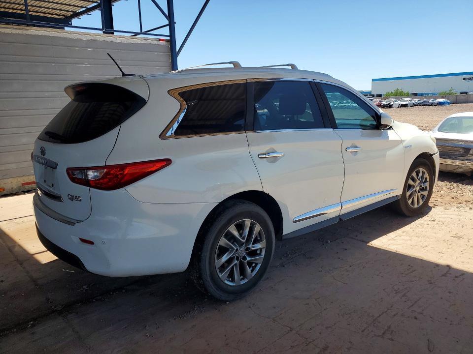 Aukcja sprzedaży 2014 Infiniti Qx60, vin: 5N1CL0MM5EC523596, numer aukcji: 50100566