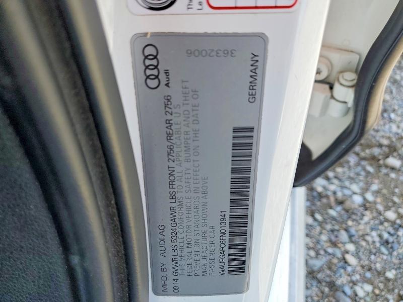 Продажа на аукционе авто 2015 Audi A6, vin: WAUFGAFC6FN013941, номер лота: 51117536
