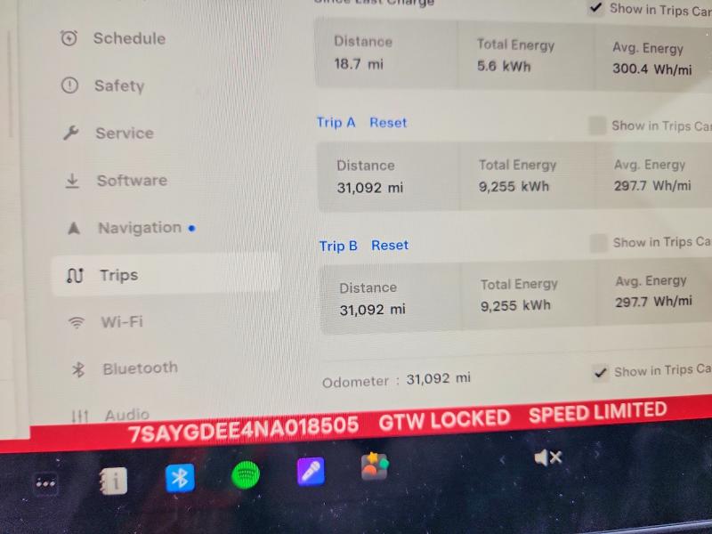 Продажа на аукционе авто 2022 Tesla Model Y, vin: 7SAYGDEE4NA018505, номер лота: 49550766