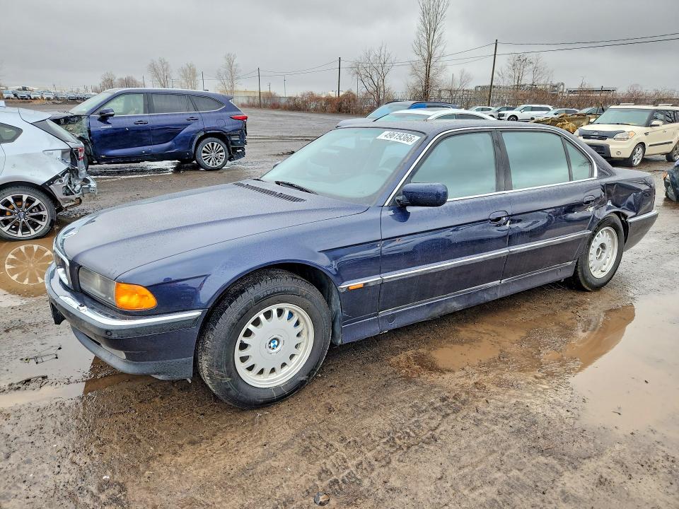 Продажа на аукционе авто 1998 Bmw 750il 4p, vin: WBAGK2320WDH69133, номер лота: 49619366