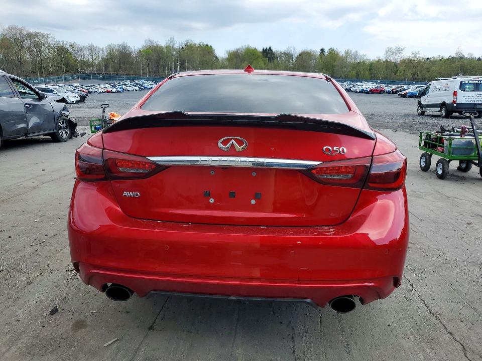 Aukcja sprzedaży 2021 Infiniti Q50, vin: JN1EV7BR0MM755274, numer aukcji: 50792366