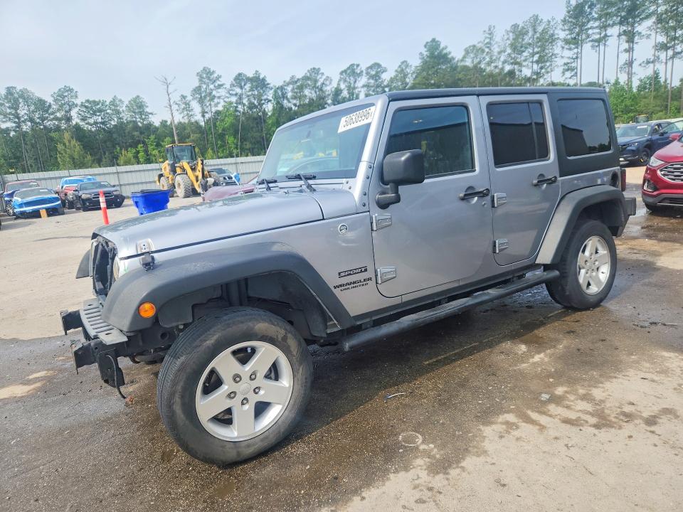 Продаж на аукціоні авто 2016 Jeep Wrangler Unlimited, vin: 1C4BJWDG2GL319828, номер лоту: 50638996