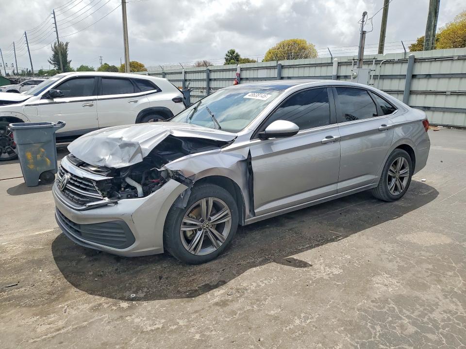 48638146 :رقم المزاد ، 3VW7M7BUXNM032189 vin ، 2022 Volkswagen Jetta مزاد بيع