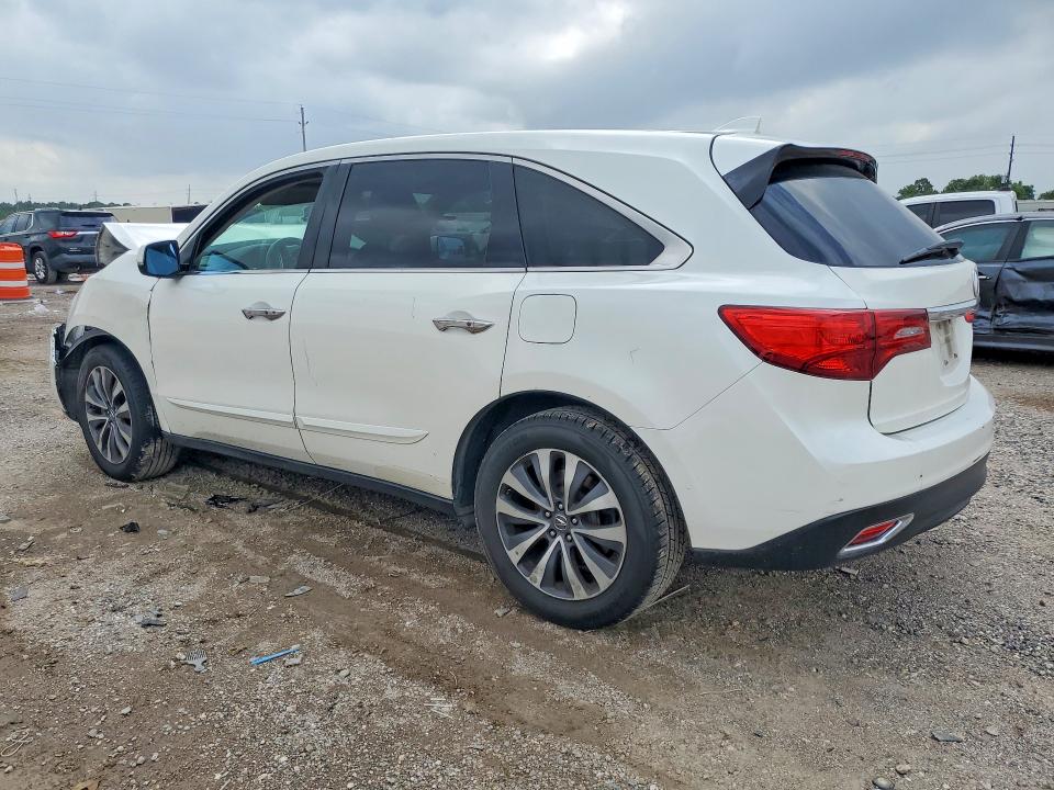 2015 Acura Mdx მანქანა იყიდება აუქციონზე, vin: 5FRYD3H4XFB007675, აუქციონის ნომერი: 50837596
