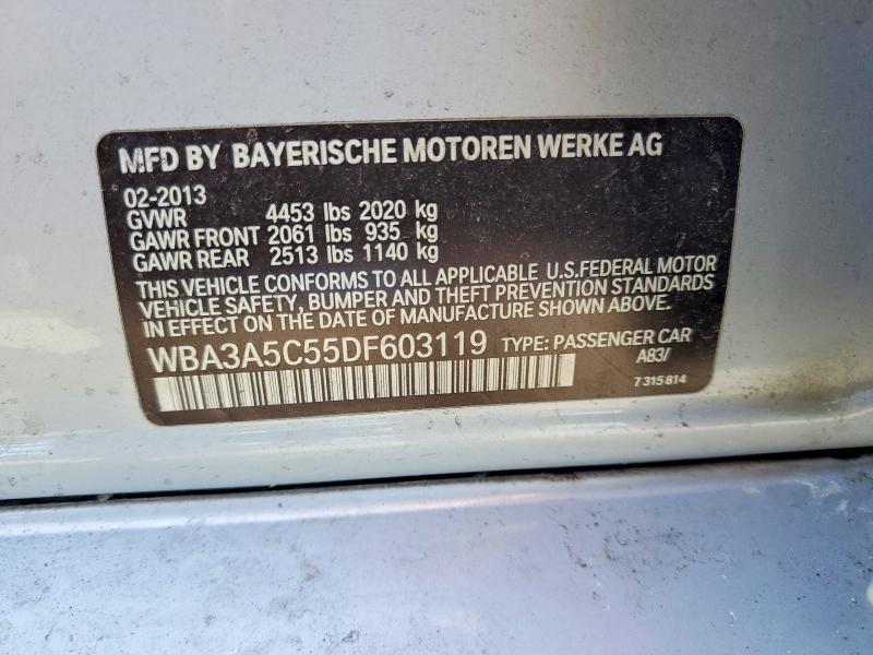 Продажа на аукционе авто 2013 Bmw 328, vin: WBA3A5C55DF603119, номер лота: 50487996