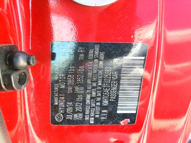 49892286 :رقم المزاد ، KMHTC6AE1FU225283 vin ، 2015 Hyundai Veloster مزاد بيع