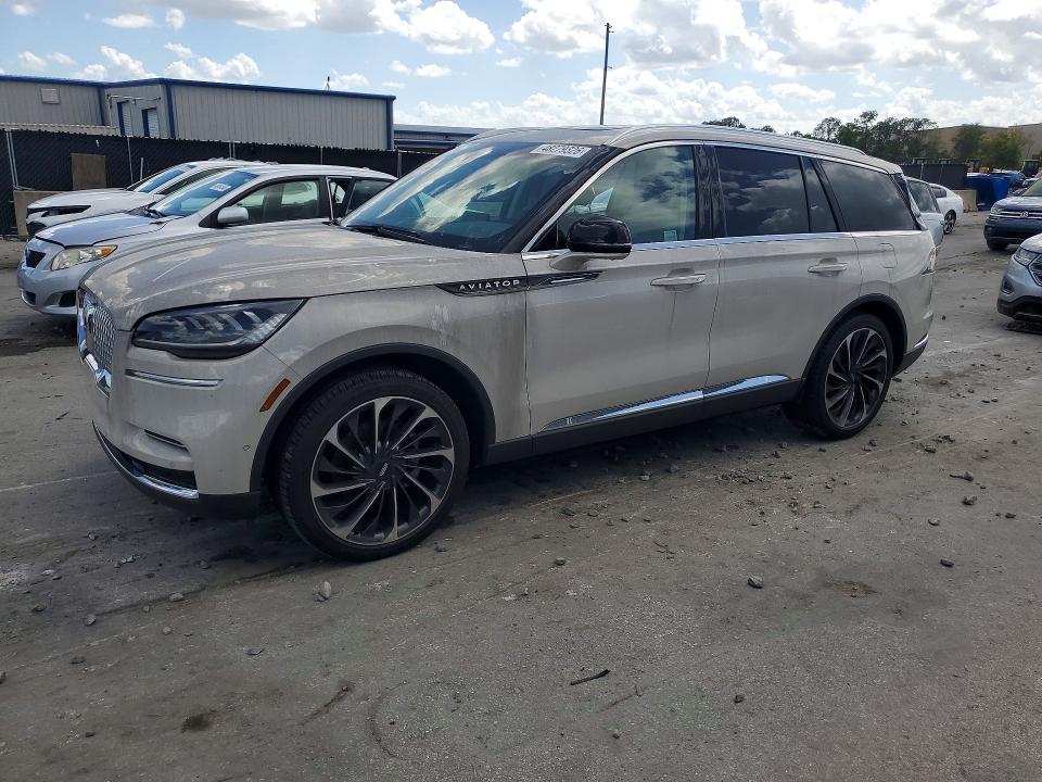 55246136 :رقم المزاد ، 5LM5J7WC7RGL00337 vin ، 2024 Lincoln Aviator مزاد بيع
