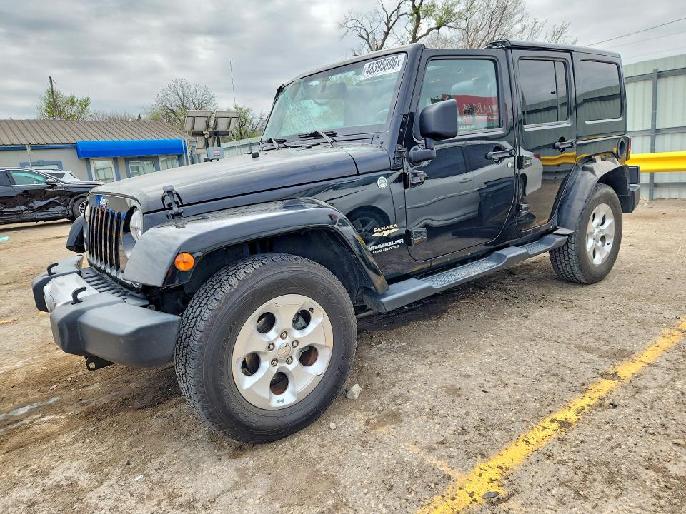 48395896 :رقم المزاد ، 1C4HJWEG5FL708602 vin ، 2015 Jeep Wrangler Unlimited مزاد بيع