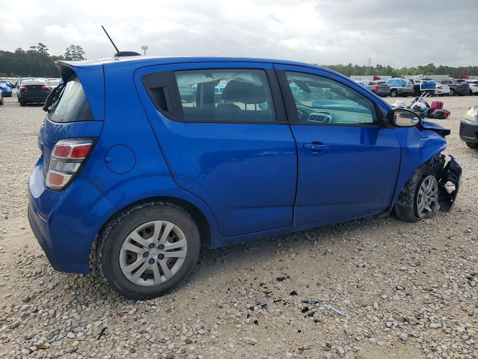 Продаж на аукціоні авто 2020 Chevrolet Sonic, vin: 1G1JG6SB0L4127872, номер лоту: 49255546