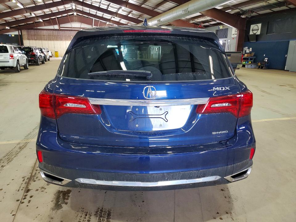 2017 Acura Mdx მანქანა იყიდება აუქციონზე, vin: 5J8YD4H53HL000858, აუქციონის ნომერი: 49861486