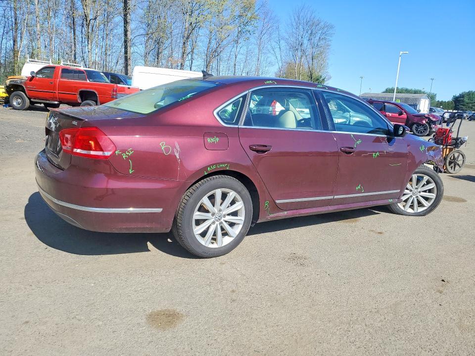 Aukcja sprzedaży 2012 Volkswagen Passat, vin: 1VWCP7A32CC038727, numer aukcji: 51407206