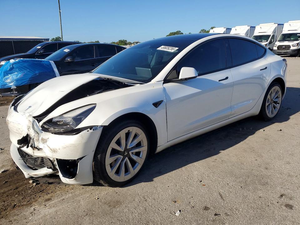 Продажа на аукционе авто 2022 Tesla Model 3, vin: 5YJ3E1EA2NF350079, номер лота: 49609256