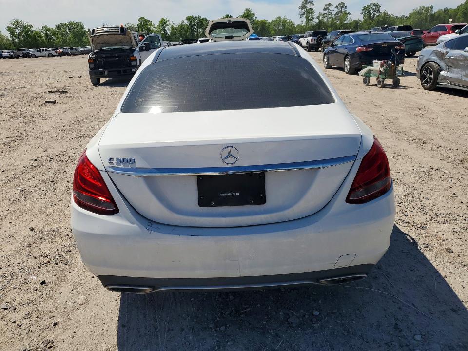 48861666 :رقم المزاد ، 55SWF4JB8HU196250 vin ، 2017 Mercedes-benz C مزاد بيع