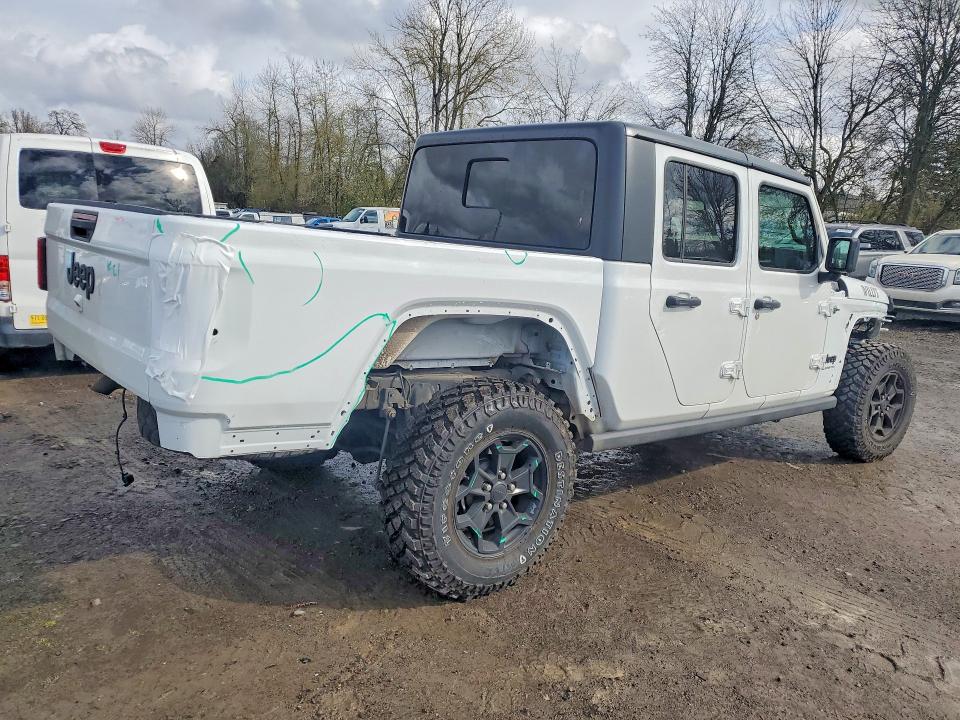 2021 Jeep Gladiator მანქანა იყიდება აუქციონზე, vin: 1C6HJTAG0ML564515, აუქციონის ნომერი: 47928336