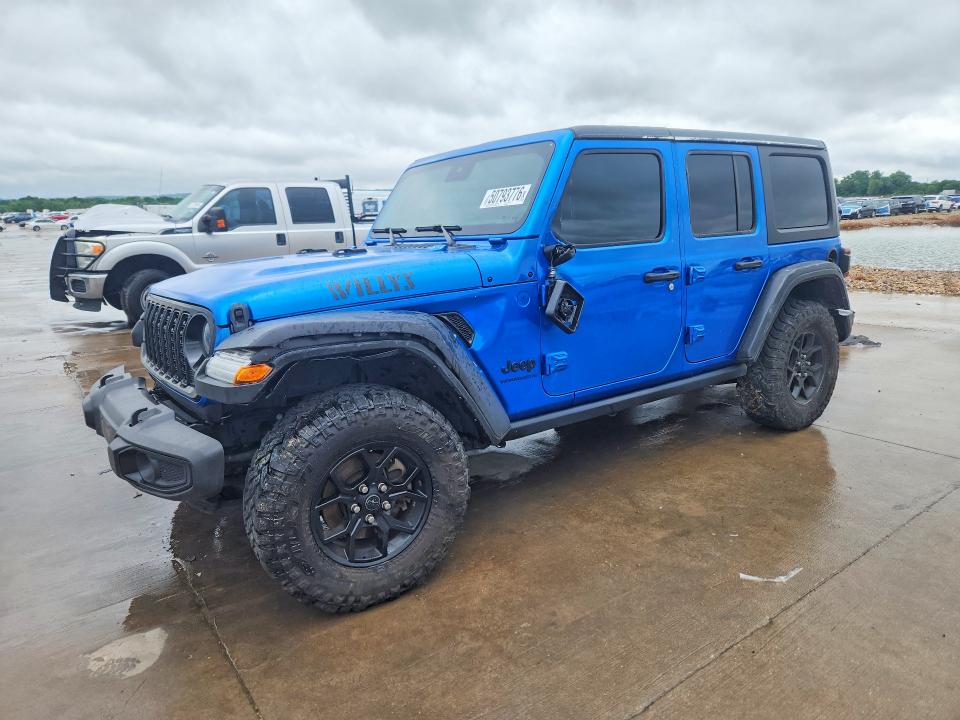 Продажа на аукционе авто 2024 Jeep Wrangler, vin: 1C4PJXDG1RW305884, номер лота: 50793776