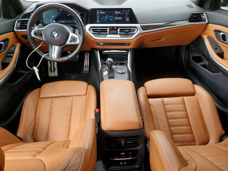 48259466 :رقم المزاد ، 3MW5P7J00M8B89427 vin ، 2021 Bmw 330e مزاد بيع