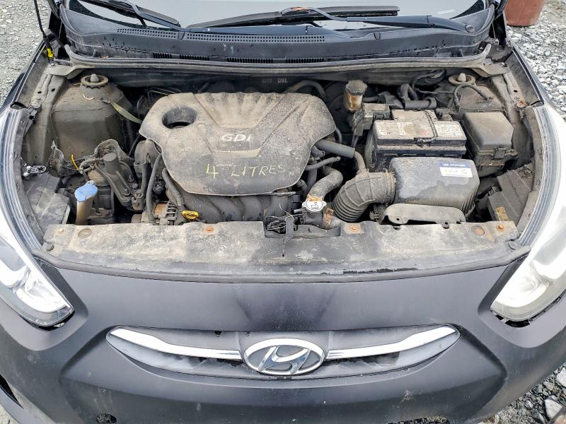 49877166 :رقم المزاد ، KMHCT5AE8GU296475 vin ، 2016 Hyundai Accent L 5dr مزاد بيع