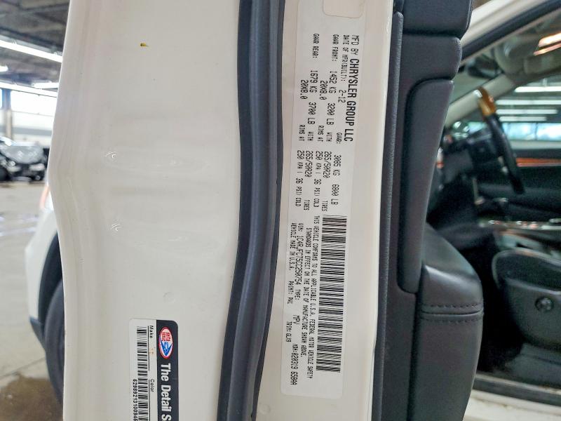 Auction sale of the 2012 Jeep Grand Cherokee, vin: 1C4RJFCT5CC250754, lot number: 51633766