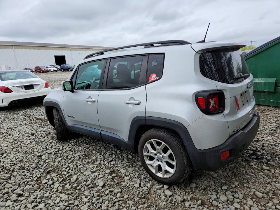 2018 Jeep Renegade მანქანა იყიდება აუქციონზე, vin: ZACCJABB9JPH05325, აუქციონის ნომერი: 50970776