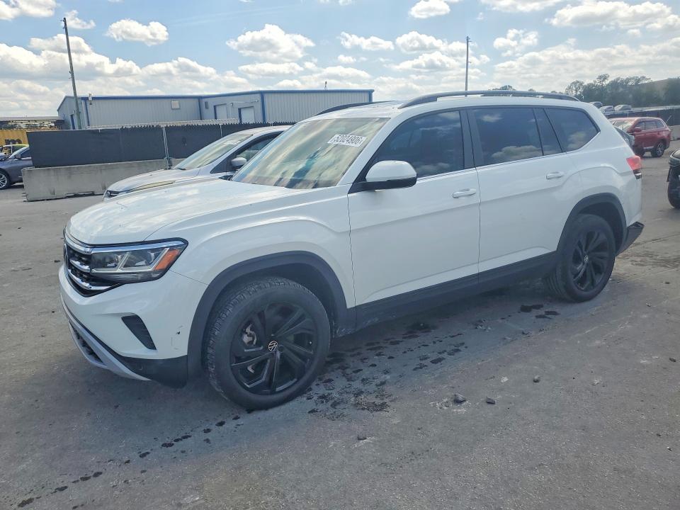 52024906 :رقم المزاد ، 1V2JR2CA7NC554053 vin ، 2022 Volkswagen Atlas مزاد بيع