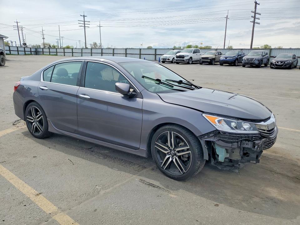 2017 Honda Accord მანქანა იყიდება აუქციონზე, vin: 1HGCR2F5XHA139576, აუქციონის ნომერი: 49671566