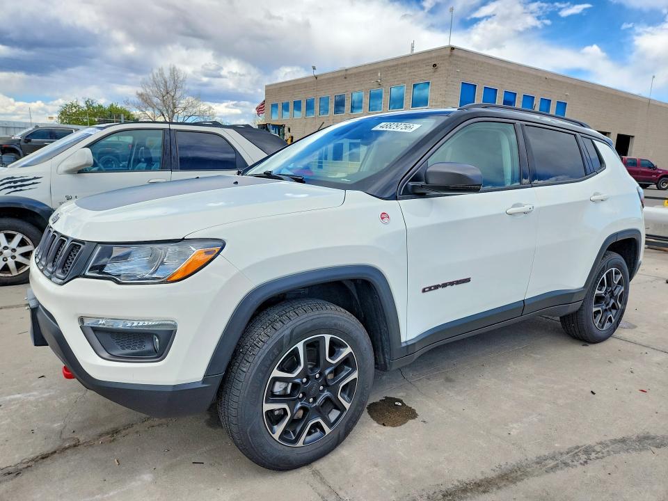 Продажа на аукционе авто 2020 Jeep Compass, vin: 3C4NJDDB1LT248710, номер лота: 48829756