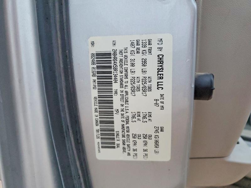 Aukcja sprzedaży 2008 Chrysler Town & Country, vin: 2A8HR64X58R134404, numer aukcji: 48158346