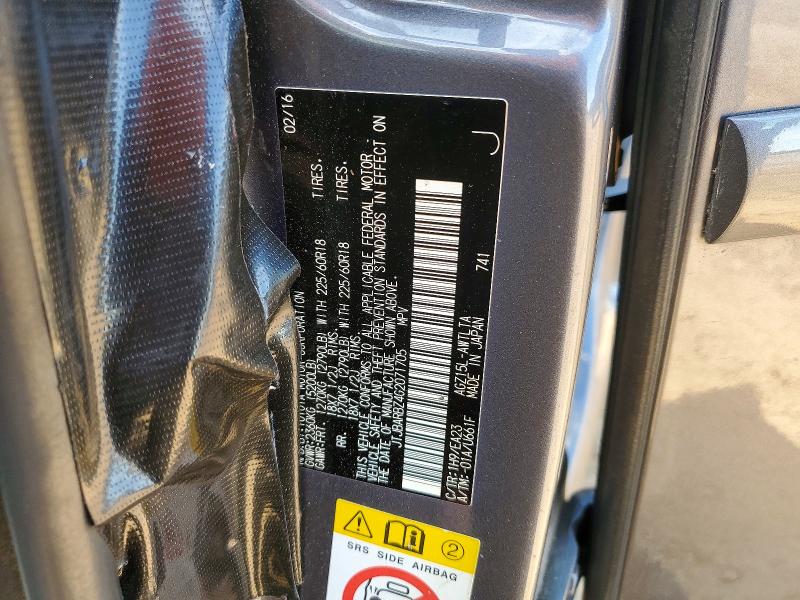 Aukcja sprzedaży 2016 Lexus Nx 200t, vin: JTJBARBZ4G2071705, numer aukcji: 50083086