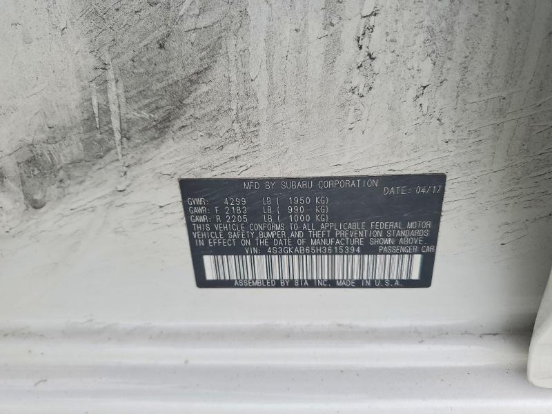 Продажа на аукционе авто 2017 Subaru Impreza, vin: 4S3GKAB65H3615394, номер лота: 51648026