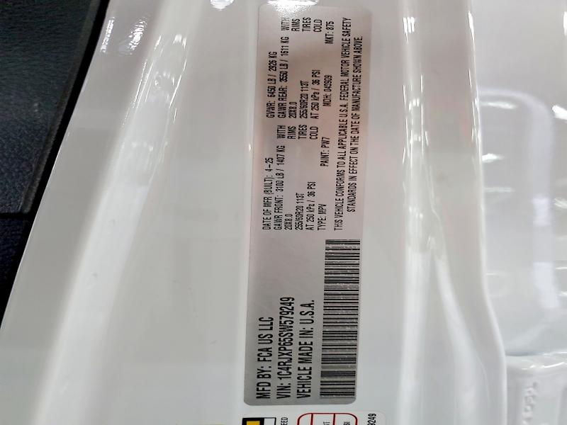 Продаж на аукціоні авто 2025 Jeep Wrangler, vin: 1C4RJXP65SW579249, номер лоту: 51502116
